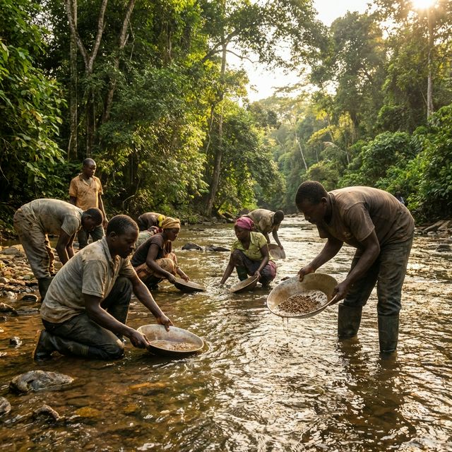 Artisanal gold mining, Uganda